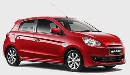 Mitsubishi Mirage listed by Diplomat Rentals