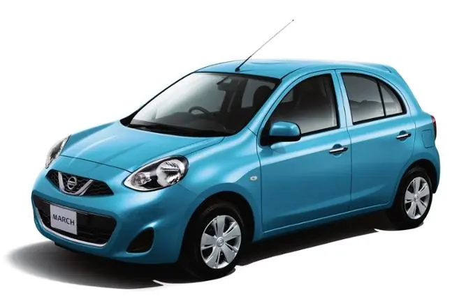 Nissan March listed by Diplomat Rentals